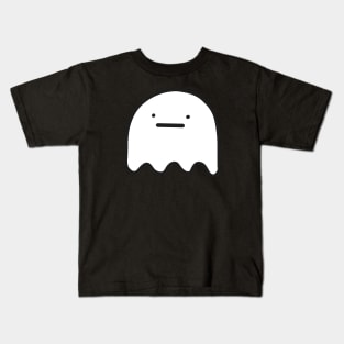 Cute Simple Doodle Ghost Kids T-Shirt